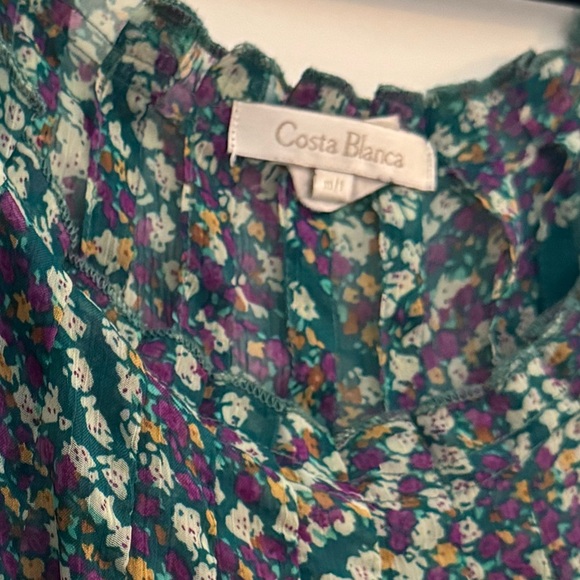 Plus Size Mesh Shirt Green - Picture 6 of 6